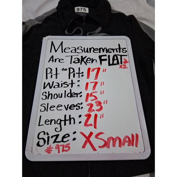 Lysse Quiet Luxury Women's Size XS Ribbed Collard Preppy Activewear Zip Jacket - Picture 9 of 11